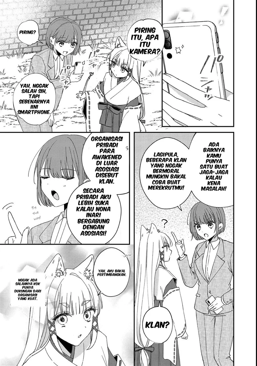 Okitsune-sama ni Onegai! ~Haison ni Nokotteta Kami-sama ga Fantasy-ka Shita Gendaishakai ni Hourikomaretara Saikyou Datta~ Chapter 4 - halaman 17
