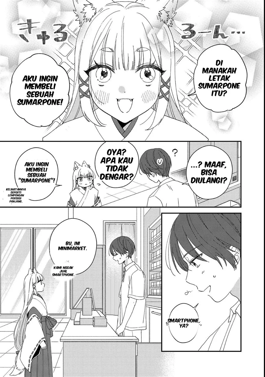 Okitsune-sama ni Onegai! ~Haison ni Nokotteta Kami-sama ga Fantasy-ka Shita Gendaishakai ni Hourikomaretara Saikyou Datta~ Chapter 4 - halaman 21