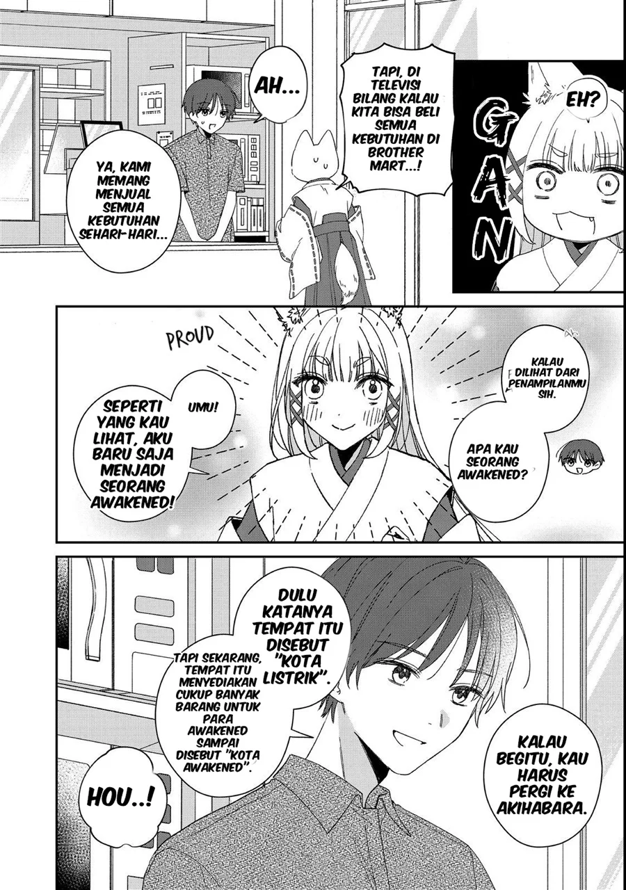 Okitsune-sama ni Onegai! ~Haison ni Nokotteta Kami-sama ga Fantasy-ka Shita Gendaishakai ni Hourikomaretara Saikyou Datta~ Chapter 4 - halaman 22