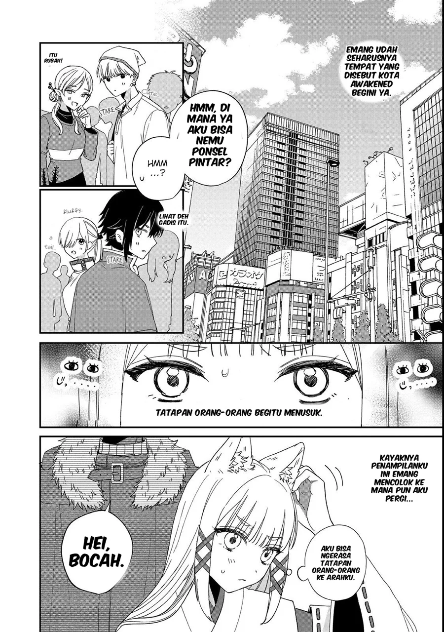 Okitsune-sama ni Onegai! ~Haison ni Nokotteta Kami-sama ga Fantasy-ka Shita Gendaishakai ni Hourikomaretara Saikyou Datta~ Chapter 5 - halaman 3