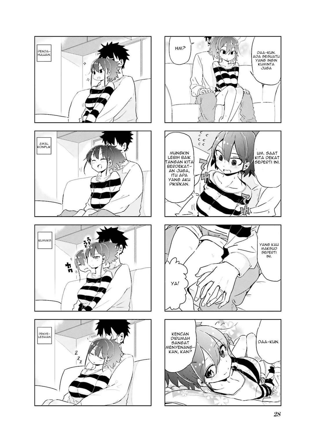 Okusama wa Niizuma-chan Chapter 3 - halaman 7