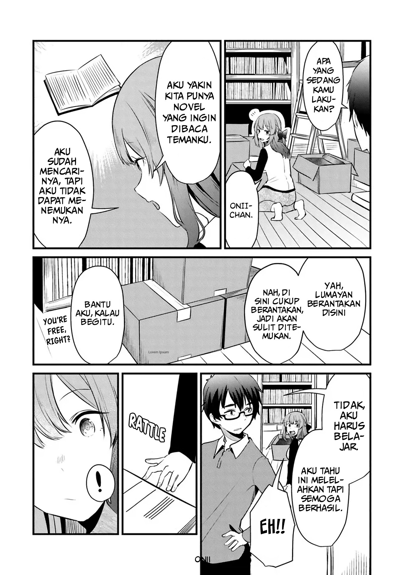 Omae Imouto ja Nakute Iinazuke Datta no ka yo!? Chapter 6 - halaman 3
