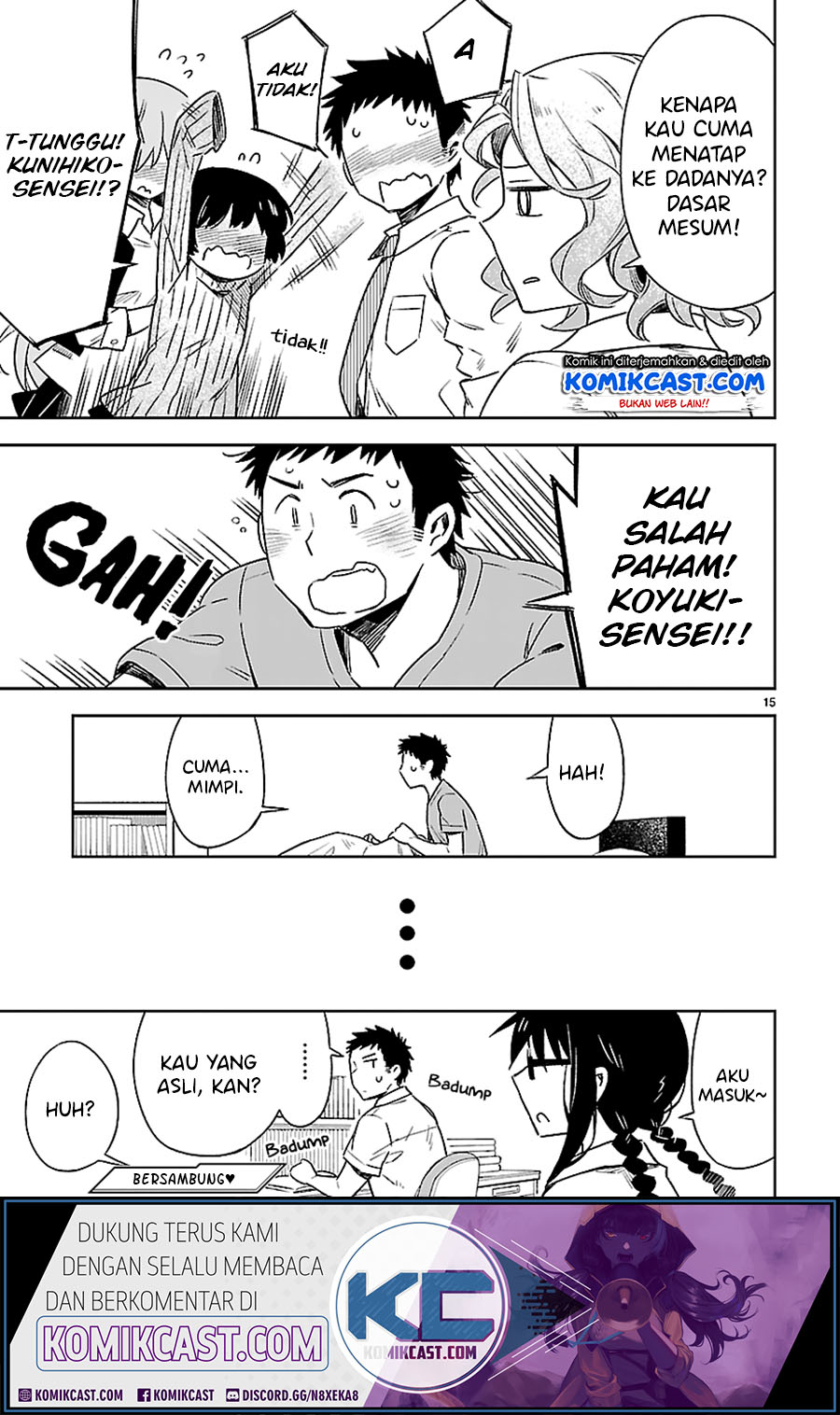 Omaera Zenin Mendokusai! Chapter 20.5 - halaman 17