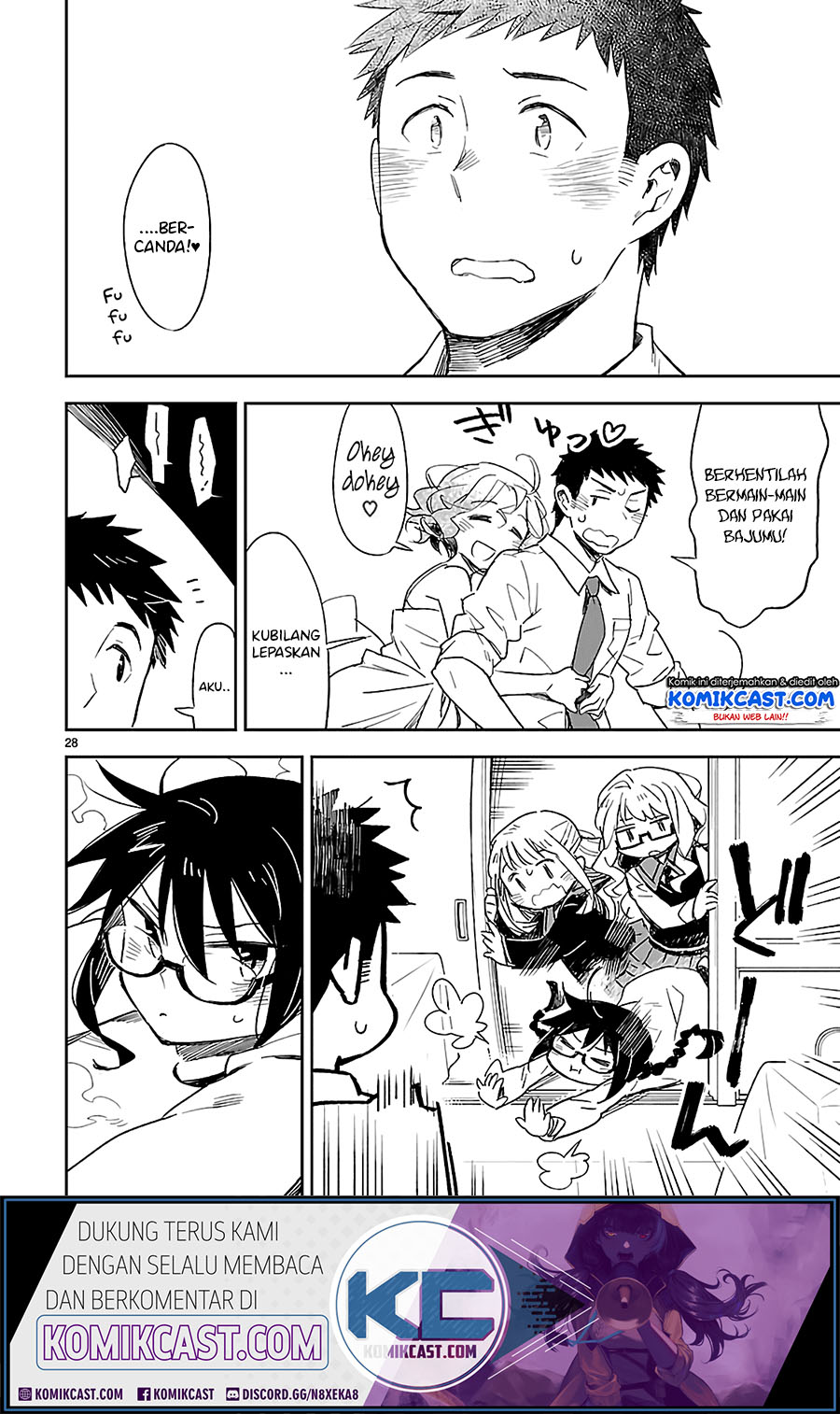 Omaera Zenin Mendokusai! Chapter 28 - halaman 28