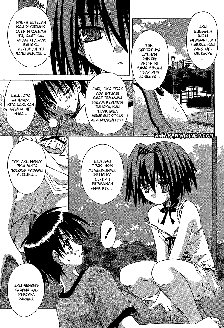 Omamori Himari Chapter 14 - halaman 8