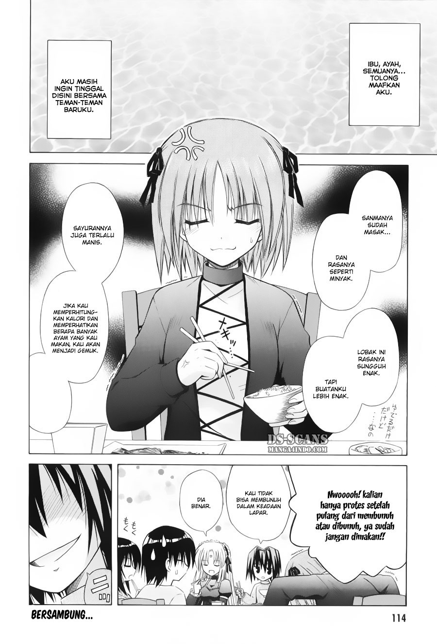 Omamori Himari Chapter 33 - halaman 27