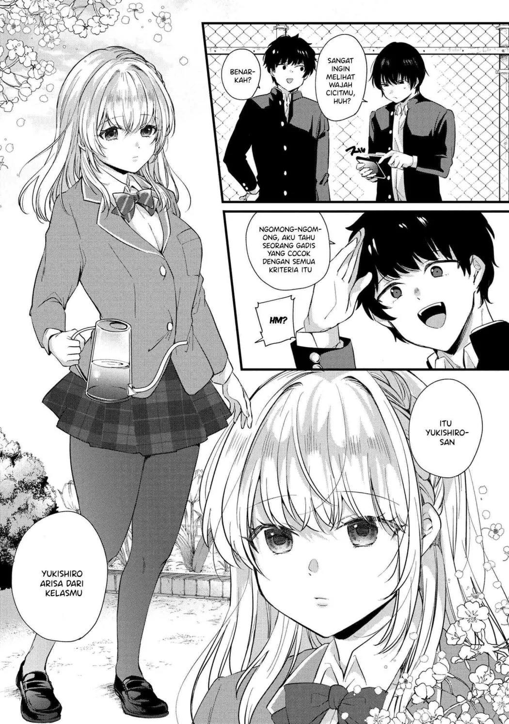 Omiai Shitakunakatta node, Murinandai na Jouken wo Tsuketara Doukyuusei ga Kita Ken ni Tsuite Chapter 1 - halaman 10