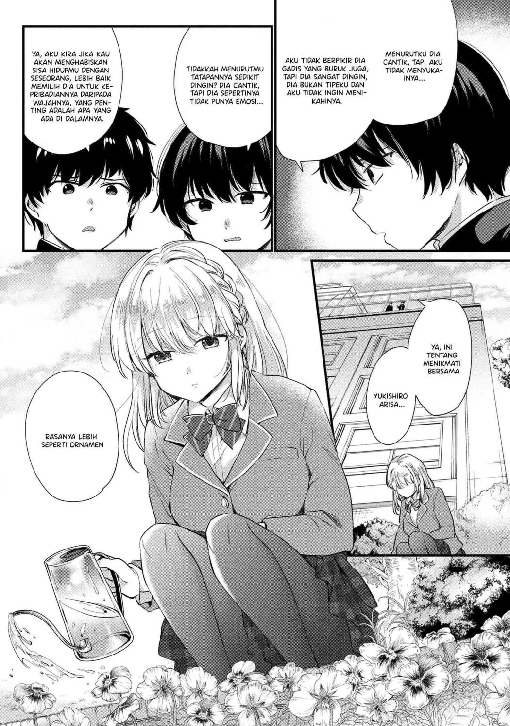 Omiai Shitakunakatta node, Murinandai na Jouken wo Tsuketara Doukyuusei ga Kita Ken ni Tsuite Chapter 1 - halaman 12