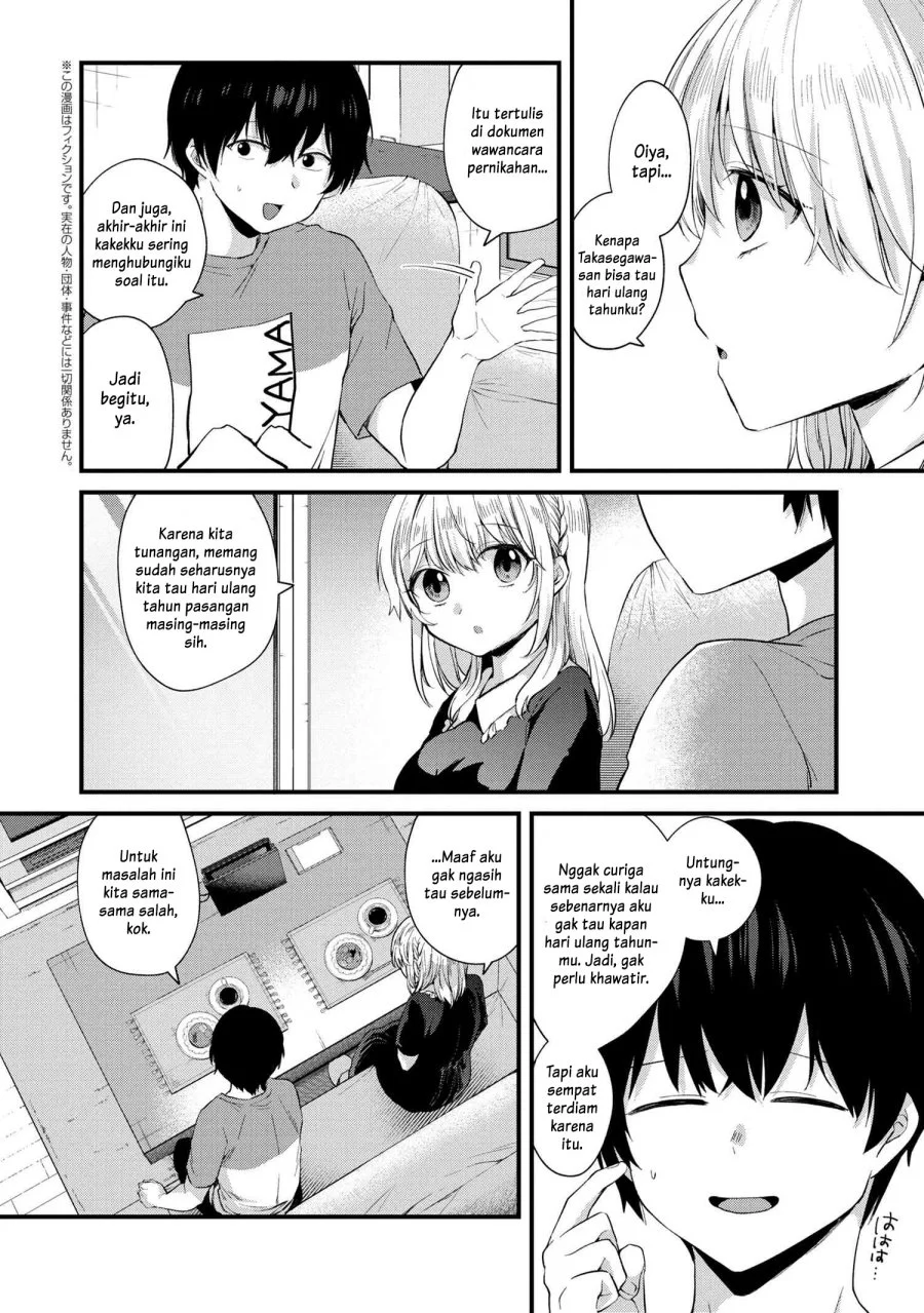 Omiai Shitakunakatta node, Murinandai na Jouken wo Tsuketara Doukyuusei ga Kita Ken ni Tsuite Chapter 5.1 - halaman 3