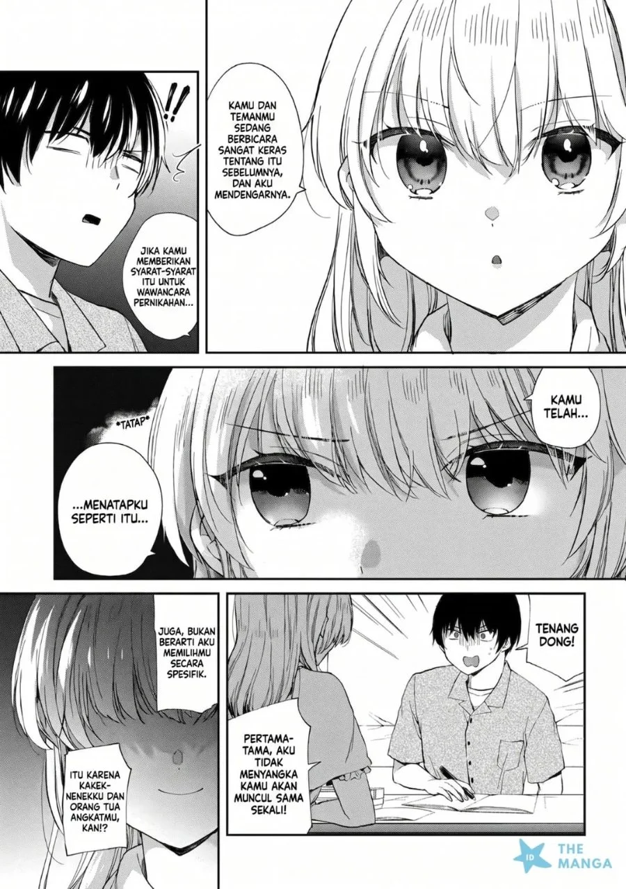 Omiai Shitakunakatta node, Murinandai na Jouken wo Tsuketara Doukyuusei ga Kita Ken ni Tsuite Chapter 6 - halaman 12