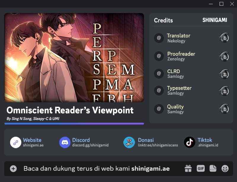 Omniscient Reader's Viewpoint Chapter 207 - halaman 1