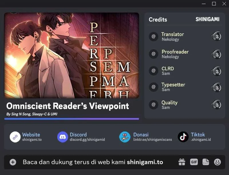 Omniscient Reader's Viewpoint Chapter 291 - halaman 1