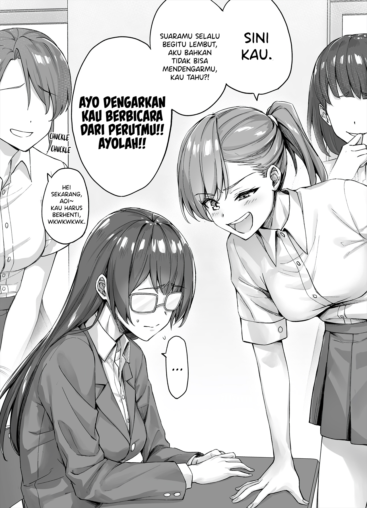 Omote demo Ura demo Ijimerareteru Chapter 0 - halaman 1