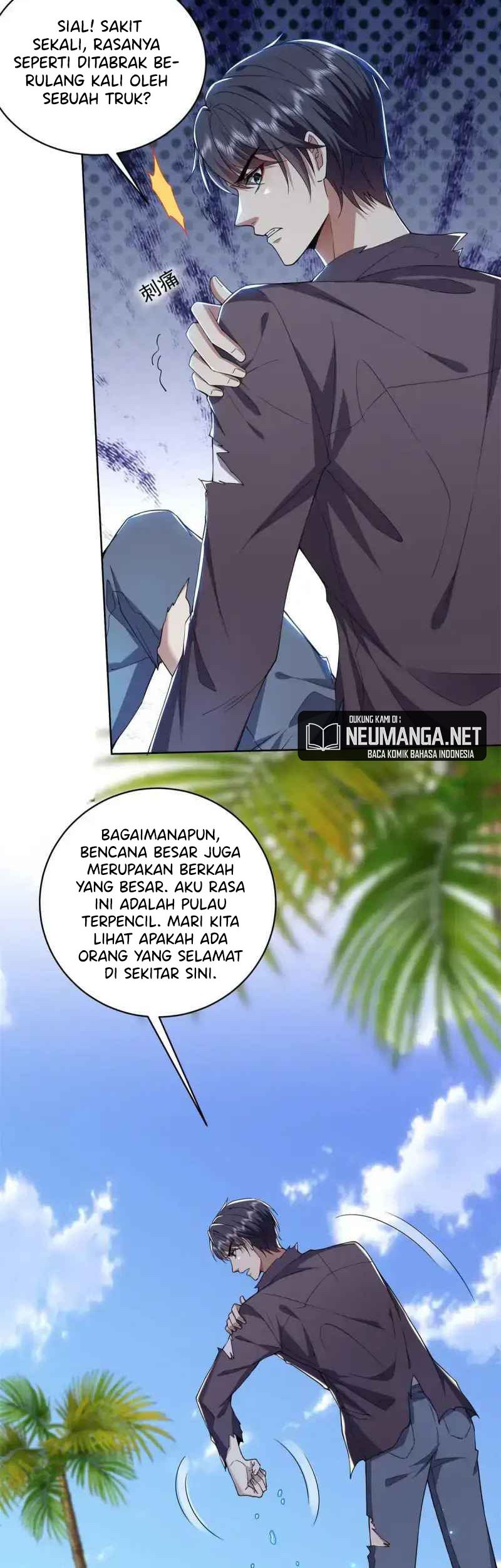 On a Deserted Island with Beautiful Sisters Chapter 1 - halaman 7