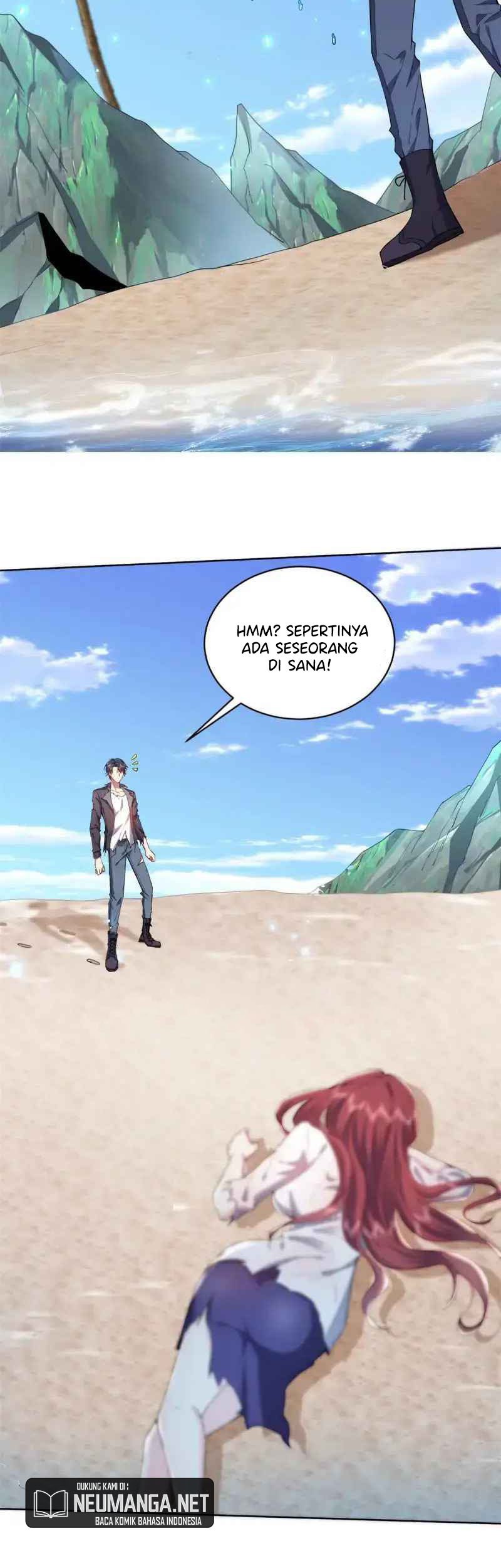 On a Deserted Island with Beautiful Sisters Chapter 1 - halaman 8