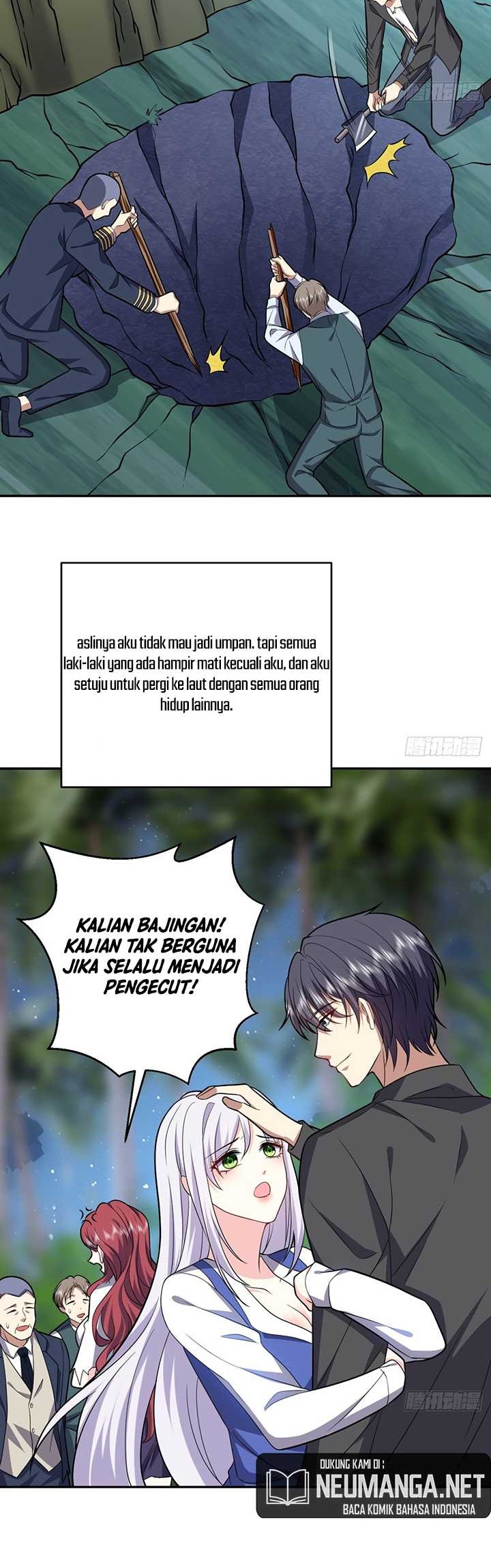 On a Deserted Island with Beautiful Sisters Chapter 10 - halaman 20