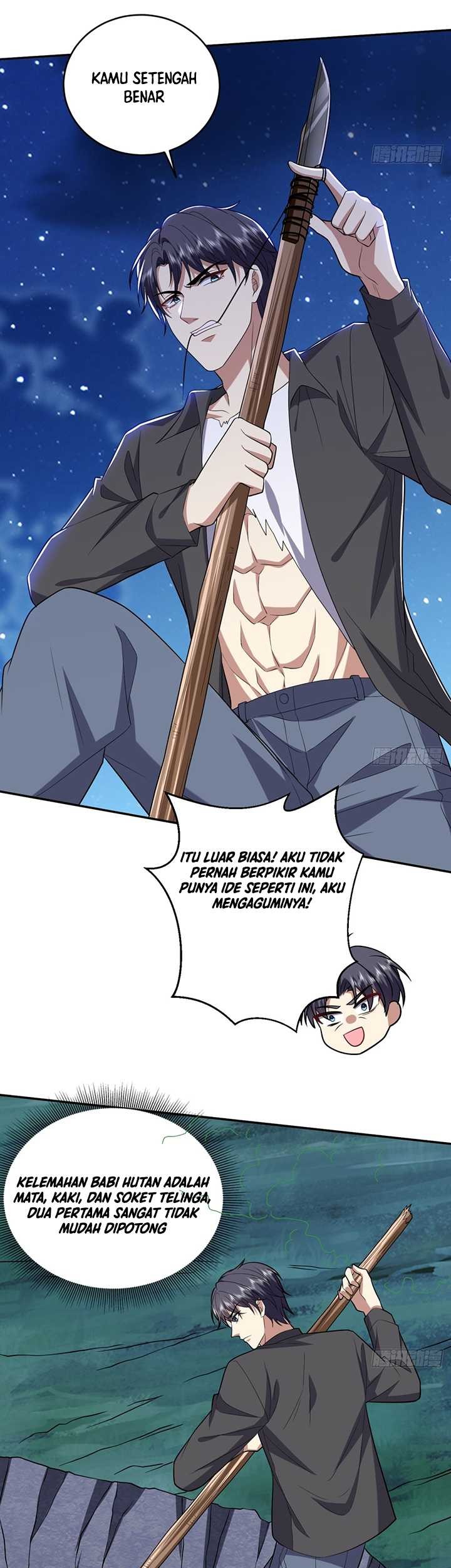 On a Deserted Island with Beautiful Sisters Chapter 10 - halaman 32