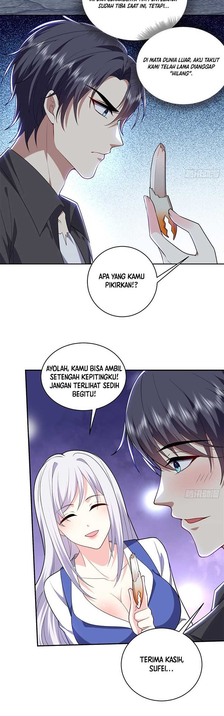 On a Deserted Island with Beautiful Sisters Chapter 10 - halaman 4