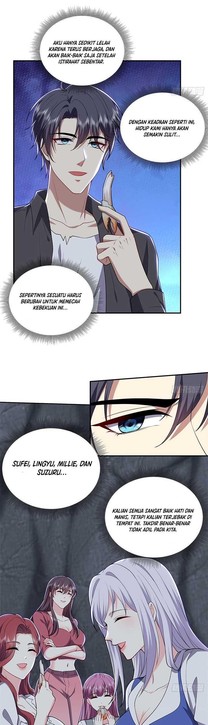 On a Deserted Island with Beautiful Sisters Chapter 10 - halaman 5