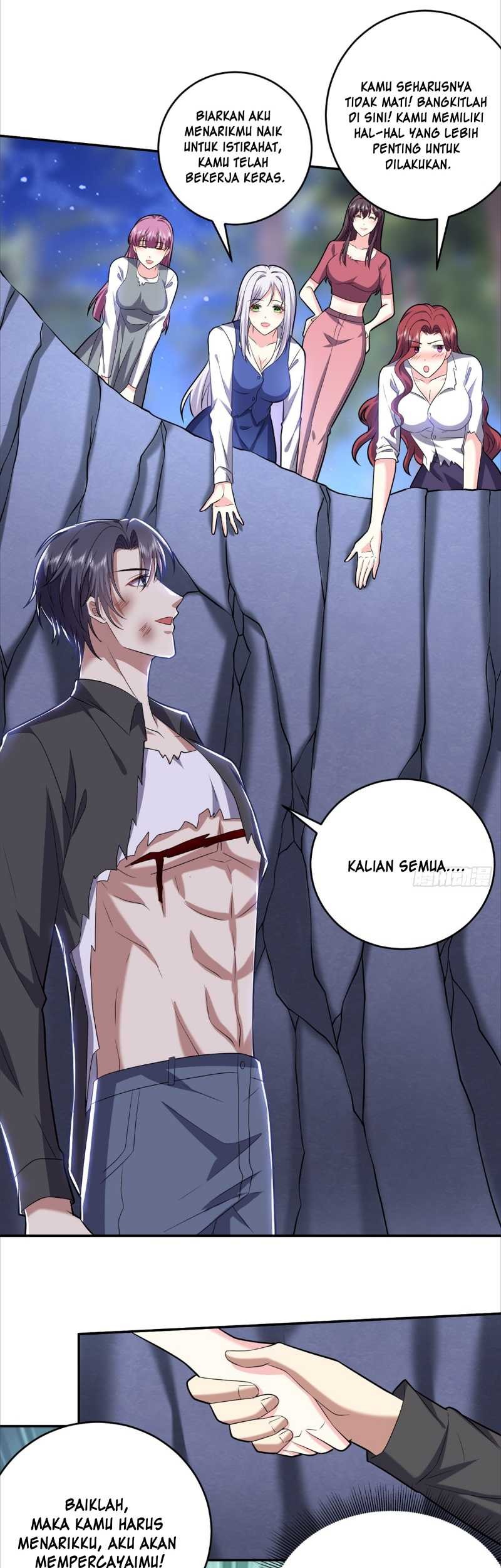 On a Deserted Island with Beautiful Sisters Chapter 11 - halaman 14