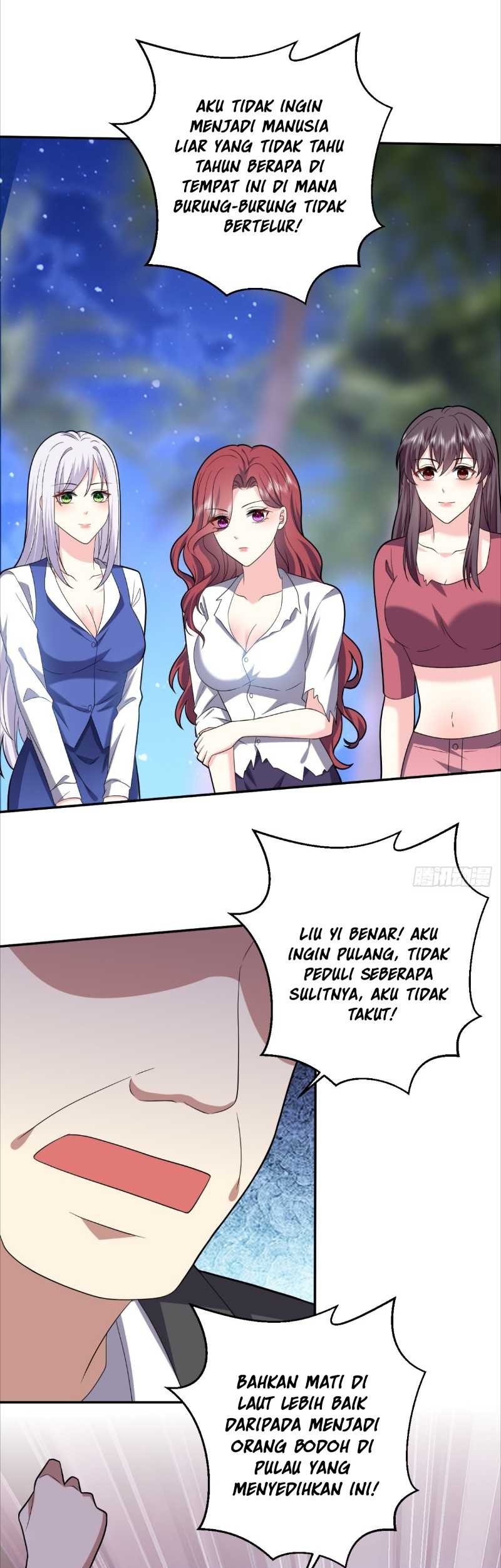 On a Deserted Island with Beautiful Sisters Chapter 11 - halaman 20