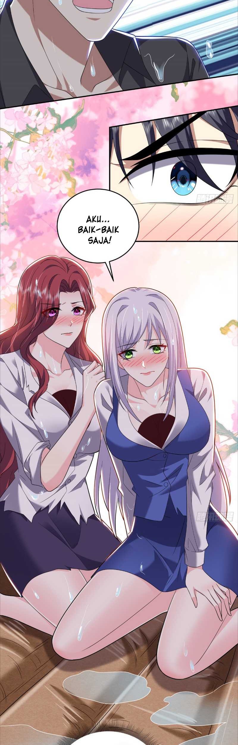 On a Deserted Island with Beautiful Sisters Chapter 11 - halaman 32