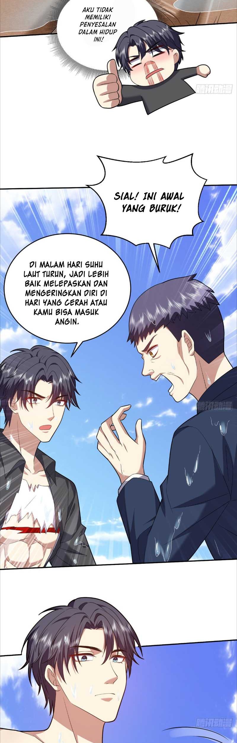 On a Deserted Island with Beautiful Sisters Chapter 11 - halaman 33