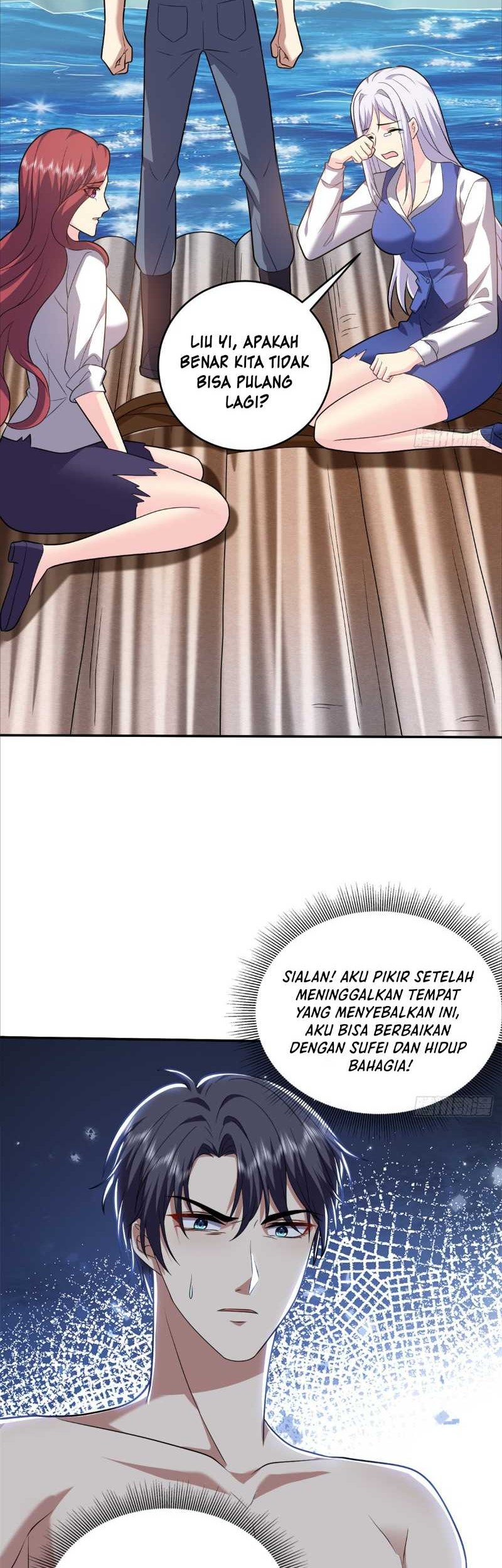 On a Deserted Island with Beautiful Sisters Chapter 11 - halaman 44
