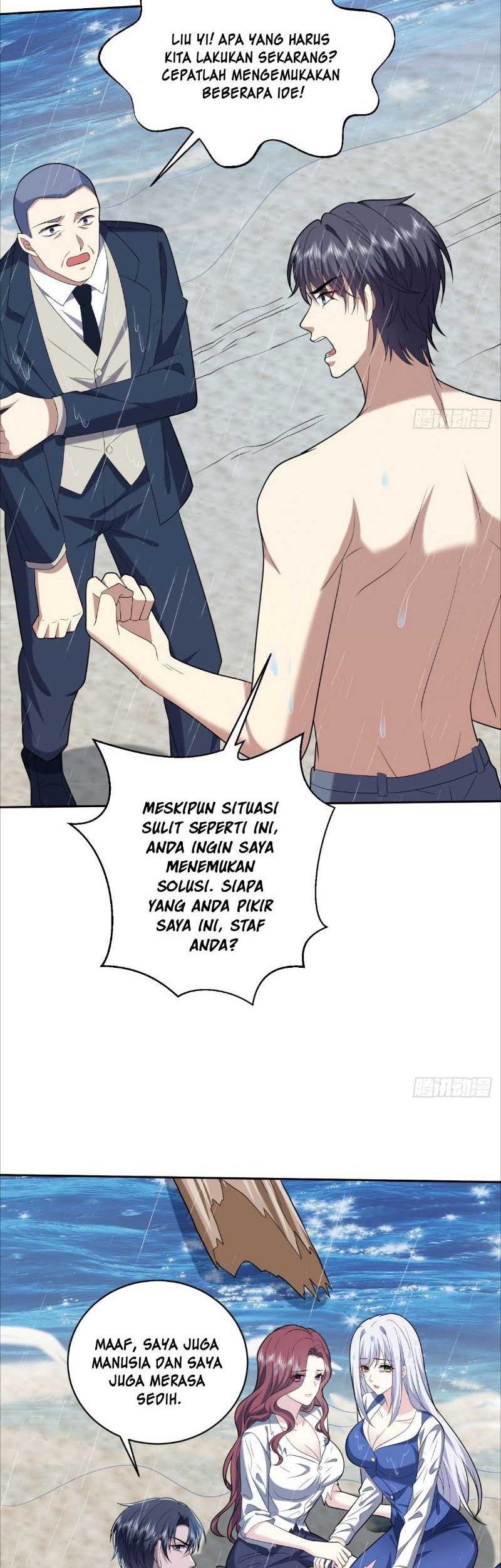 On a Deserted Island with Beautiful Sisters Chapter 12 - halaman 13