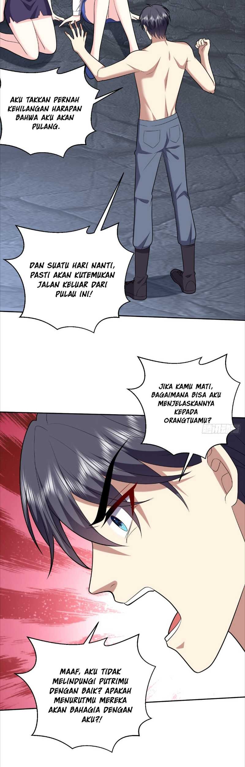 On a Deserted Island with Beautiful Sisters Chapter 12 - halaman 22