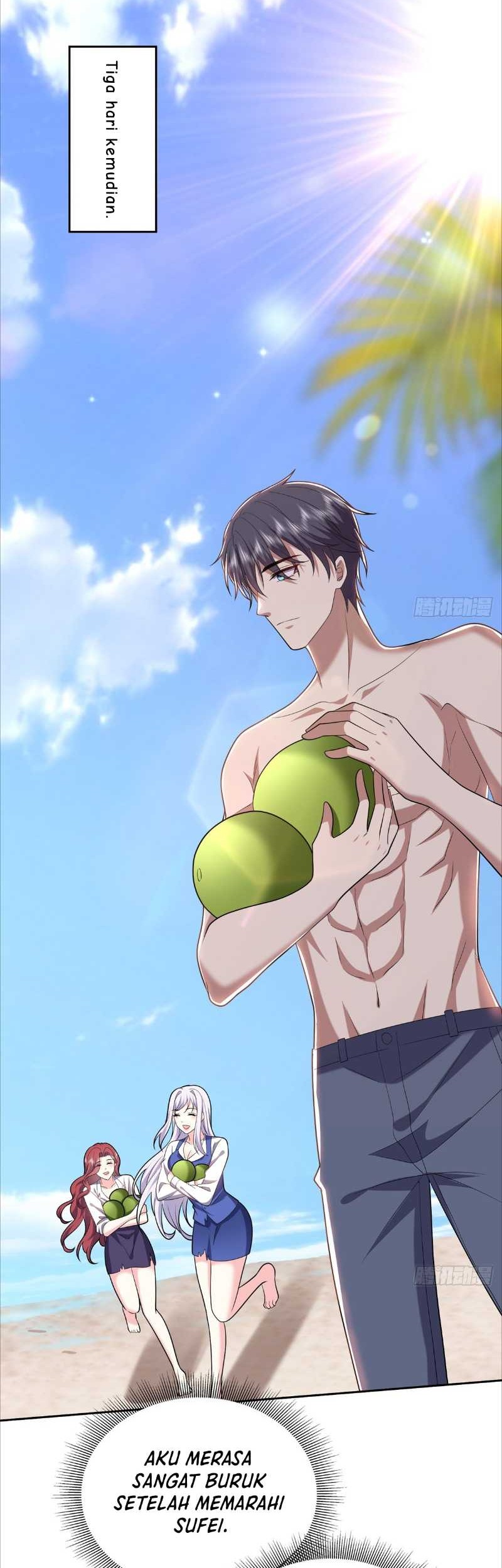 On a Deserted Island with Beautiful Sisters Chapter 12 - halaman 25