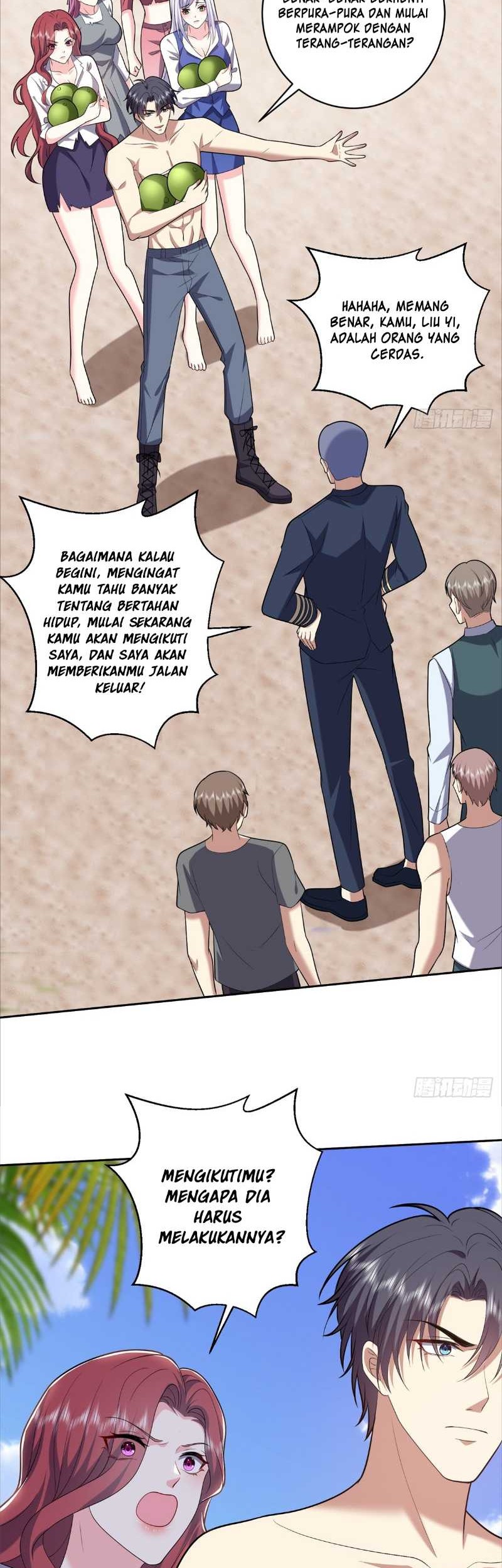 On a Deserted Island with Beautiful Sisters Chapter 12 - halaman 29