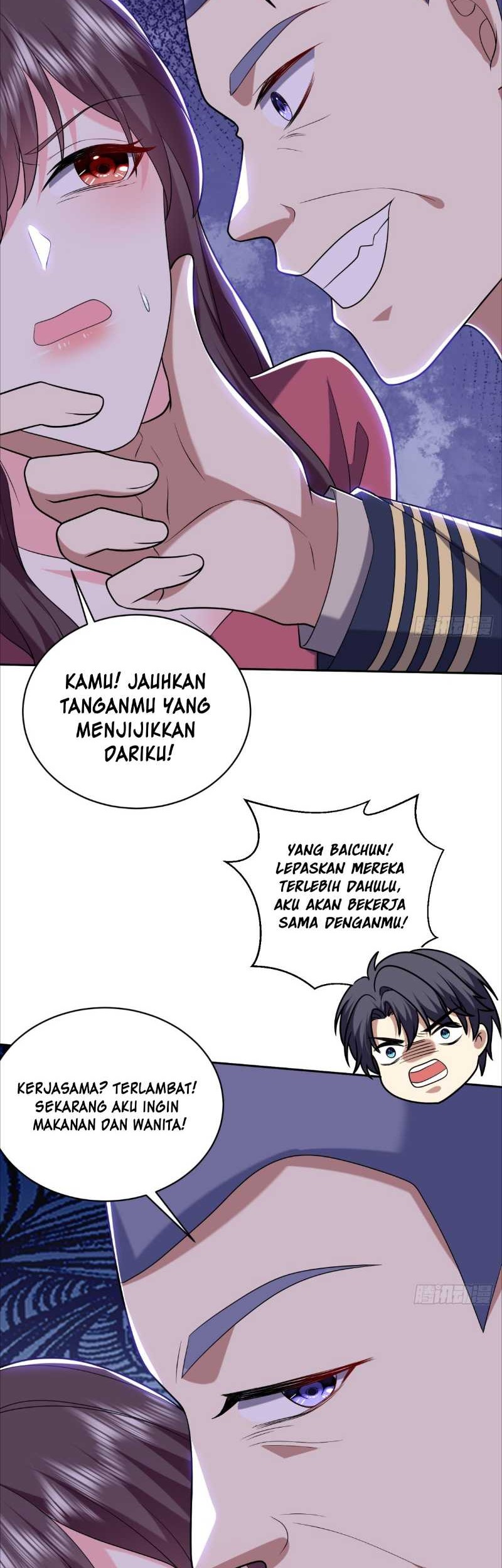 On a Deserted Island with Beautiful Sisters Chapter 12 - halaman 36