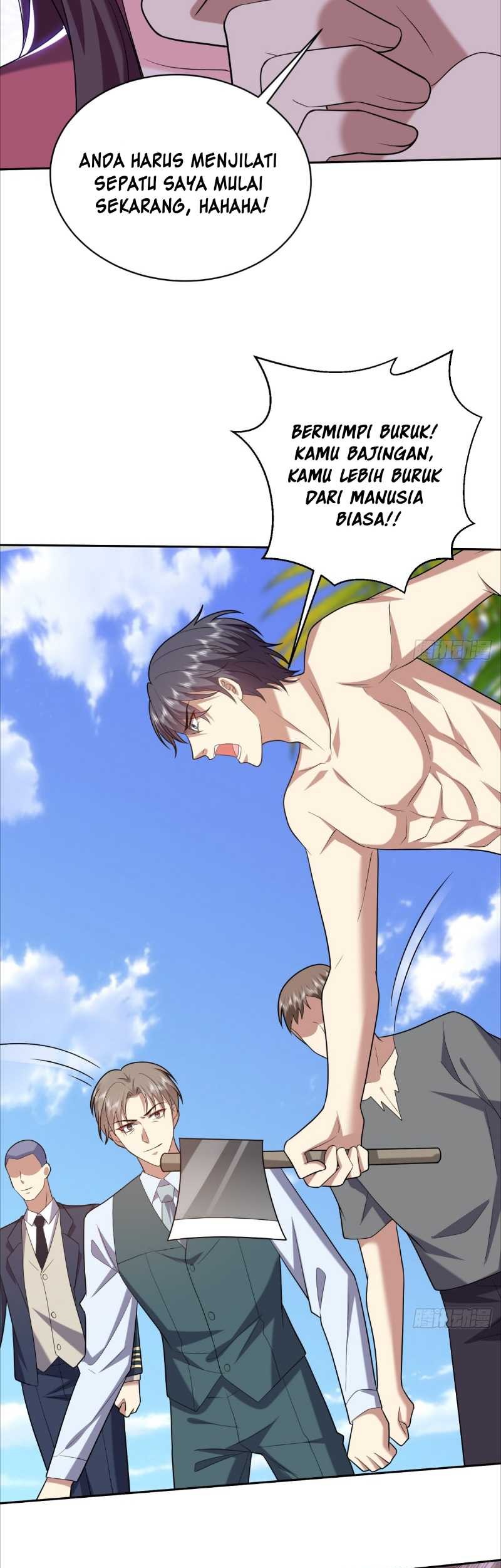 On a Deserted Island with Beautiful Sisters Chapter 12 - halaman 38
