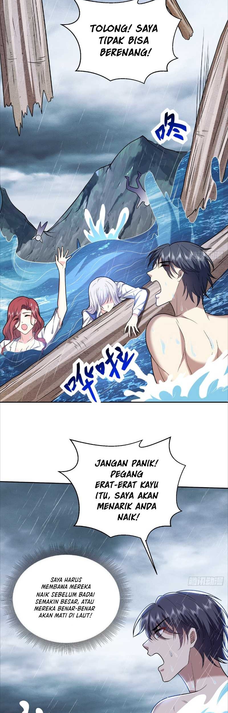 On a Deserted Island with Beautiful Sisters Chapter 12 - halaman 8
