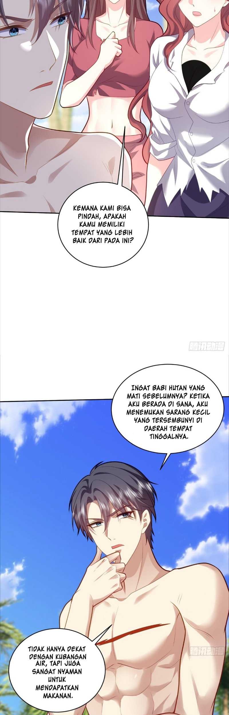 On a Deserted Island with Beautiful Sisters Chapter 13 - halaman 10