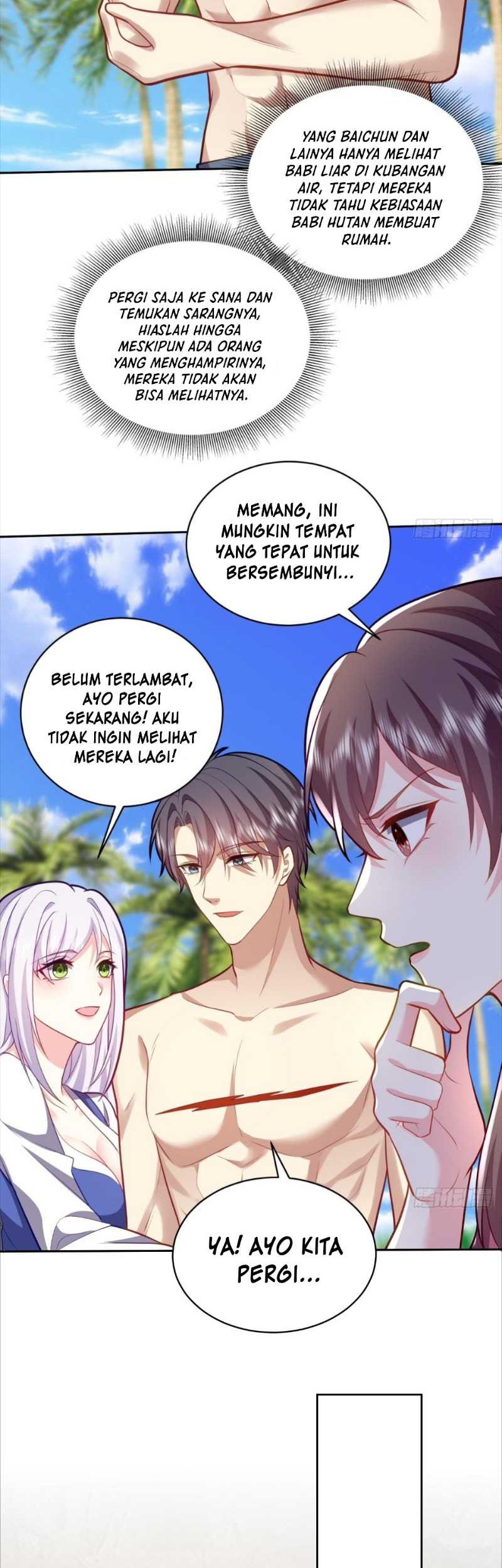 On a Deserted Island with Beautiful Sisters Chapter 13 - halaman 11