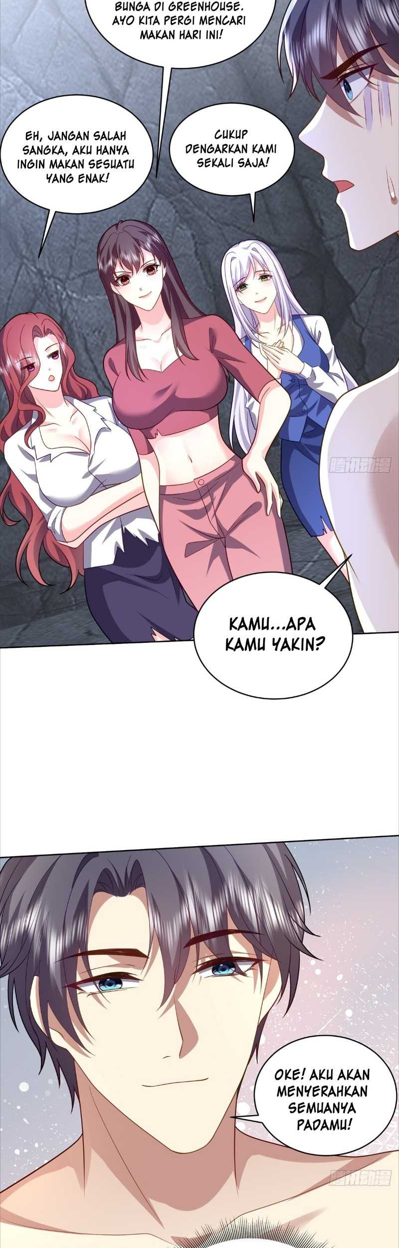 On a Deserted Island with Beautiful Sisters Chapter 13 - halaman 26
