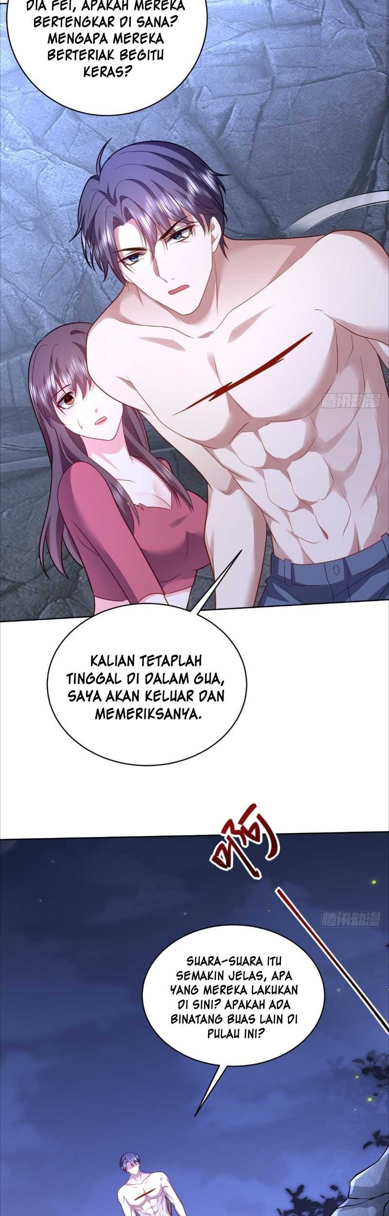 On a Deserted Island with Beautiful Sisters Chapter 13 - halaman 34