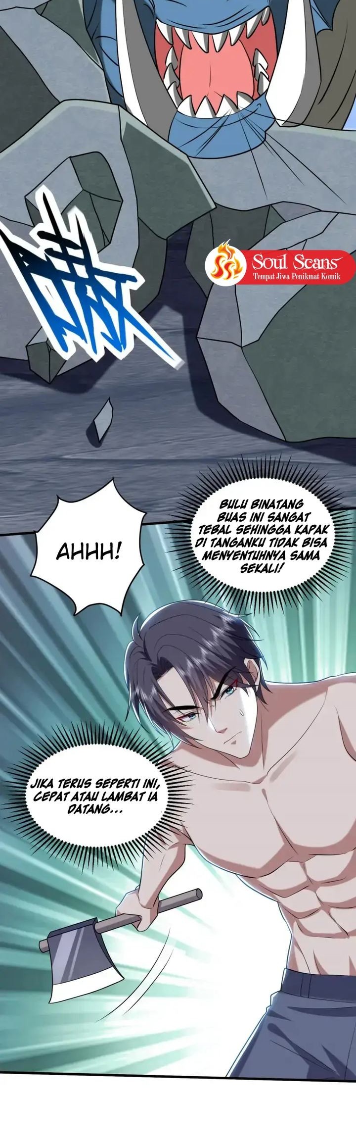 On a Deserted Island with Beautiful Sisters Chapter 14 - halaman 23