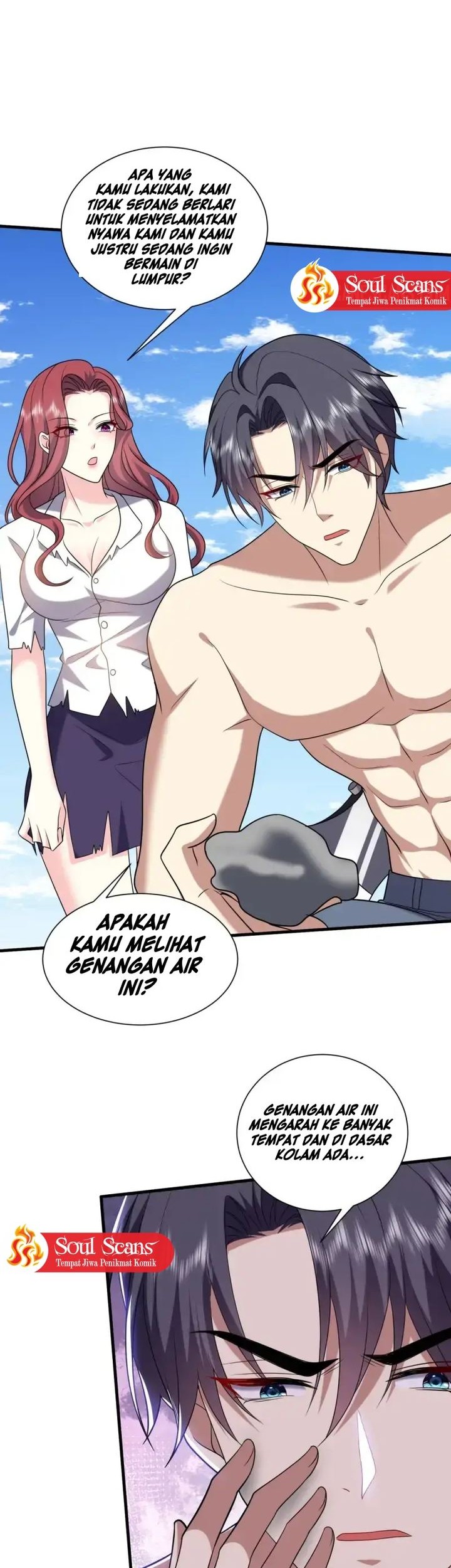 On a Deserted Island with Beautiful Sisters Chapter 14 - halaman 31