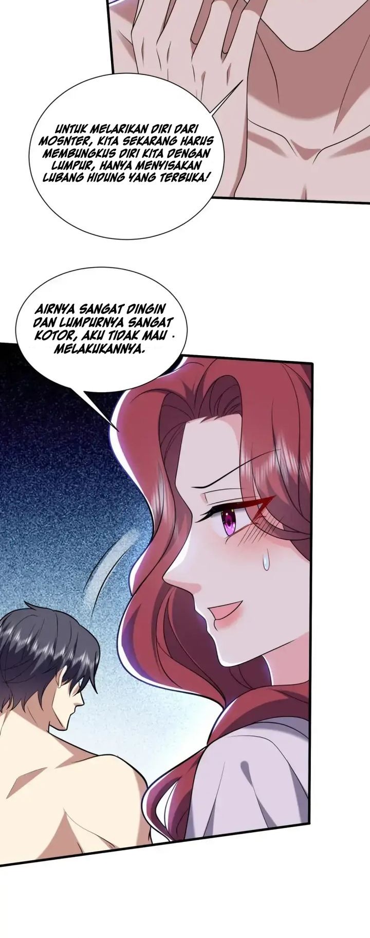 On a Deserted Island with Beautiful Sisters Chapter 14 - halaman 32