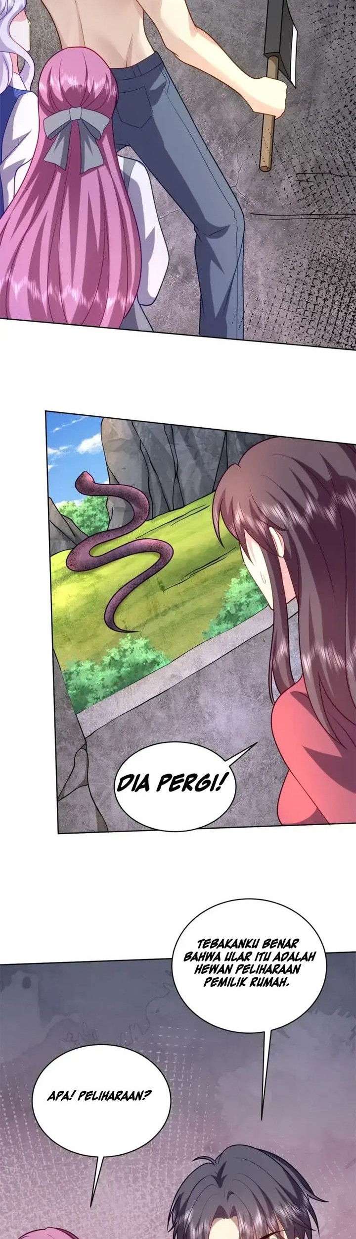 On a Deserted Island with Beautiful Sisters Chapter 15 - halaman 20