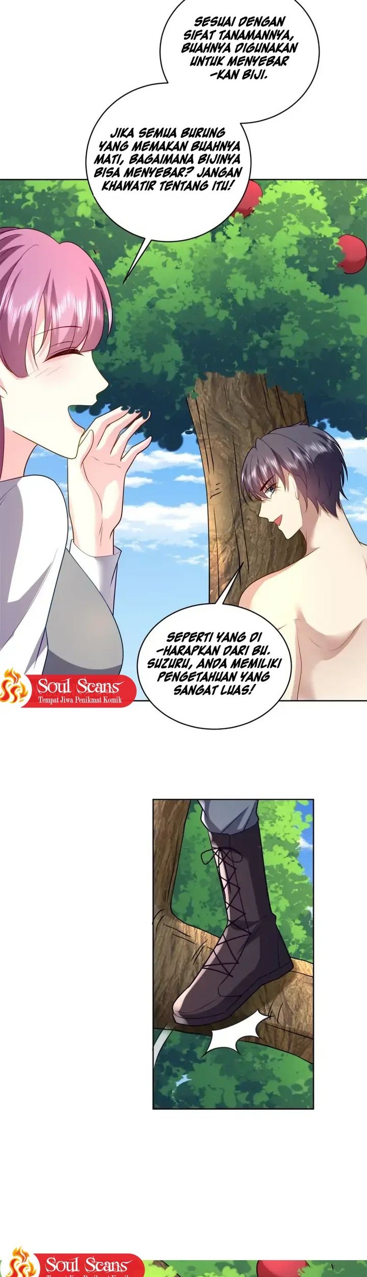 On a Deserted Island with Beautiful Sisters Chapter 15 - halaman 8