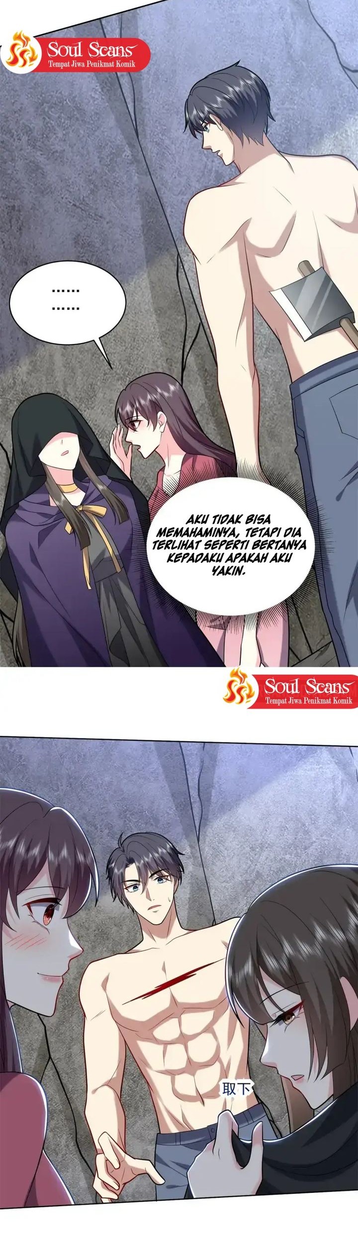 On a Deserted Island with Beautiful Sisters Chapter 16 - halaman 15
