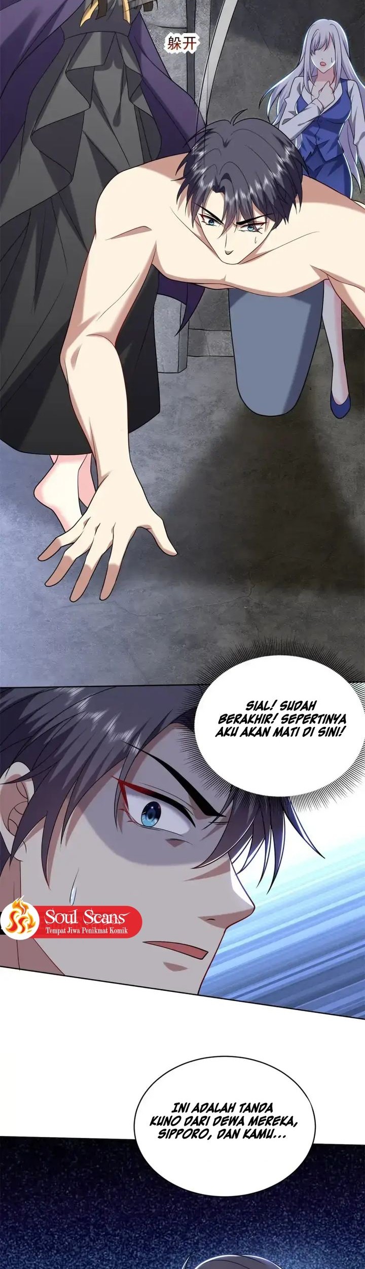 On a Deserted Island with Beautiful Sisters Chapter 16 - halaman 8