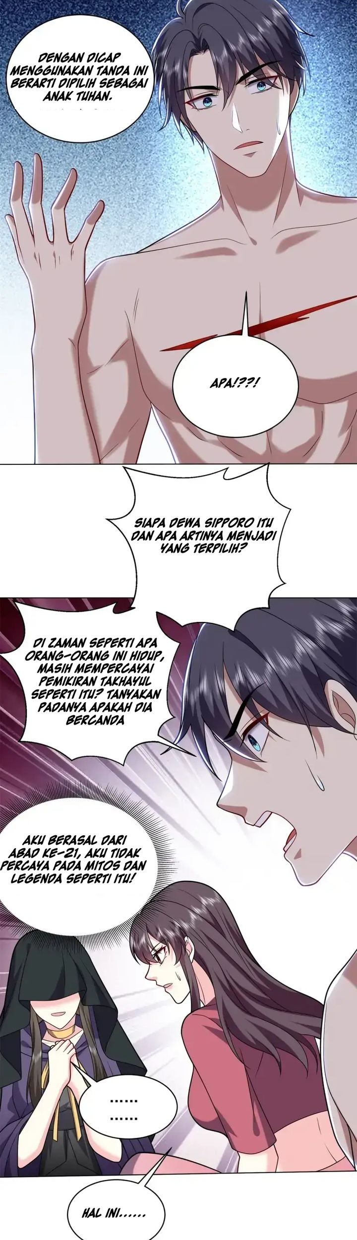 On a Deserted Island with Beautiful Sisters Chapter 16 - halaman 9
