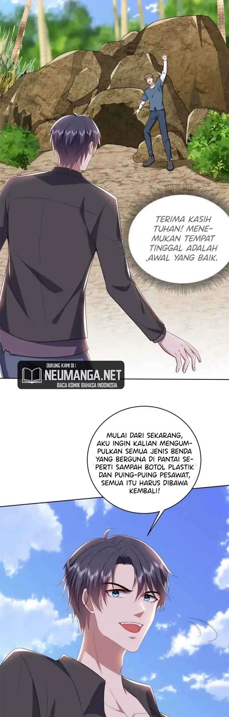 On a Deserted Island with Beautiful Sisters Chapter 2 - halaman 15
