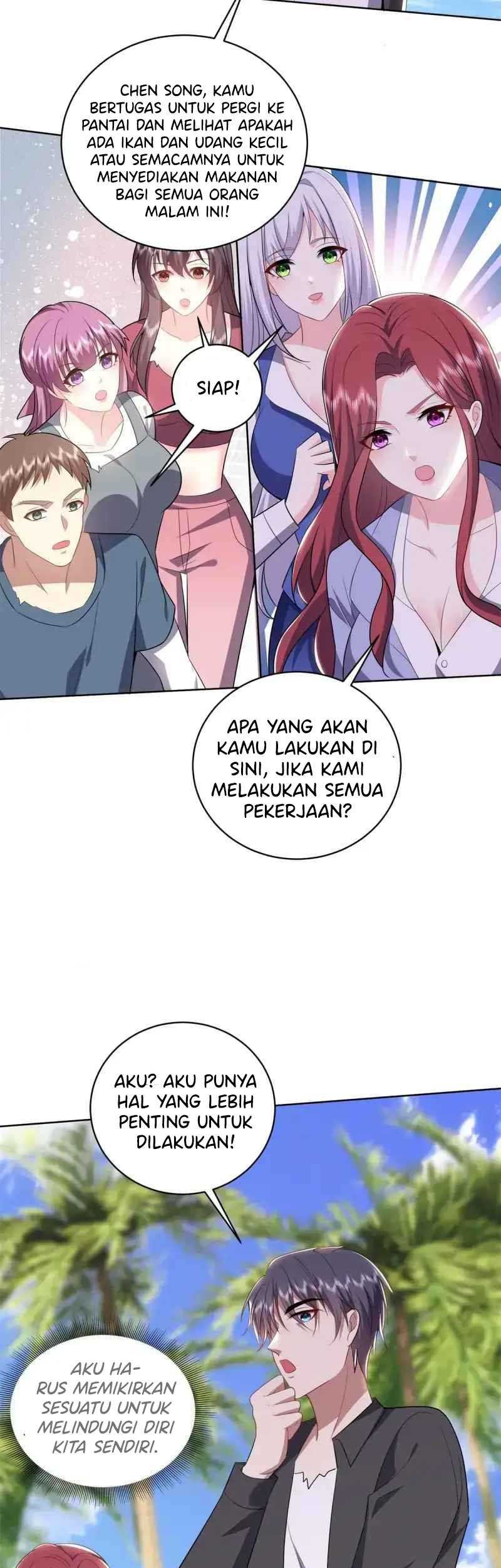 On a Deserted Island with Beautiful Sisters Chapter 2 - halaman 17
