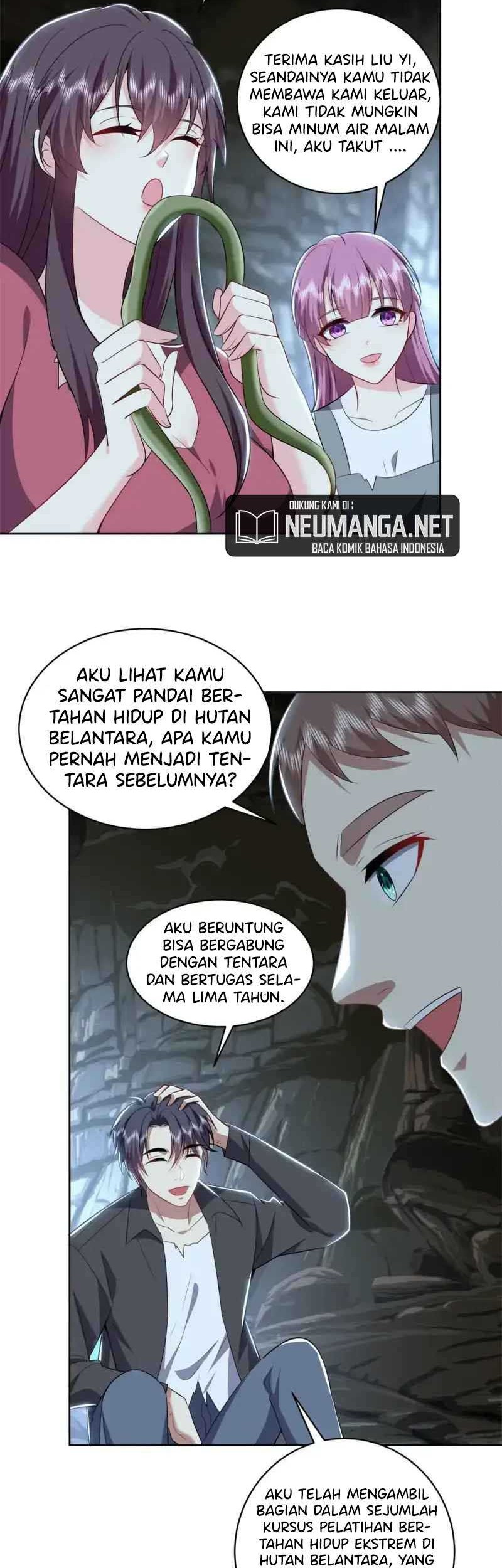 On a Deserted Island with Beautiful Sisters Chapter 2 - halaman 21